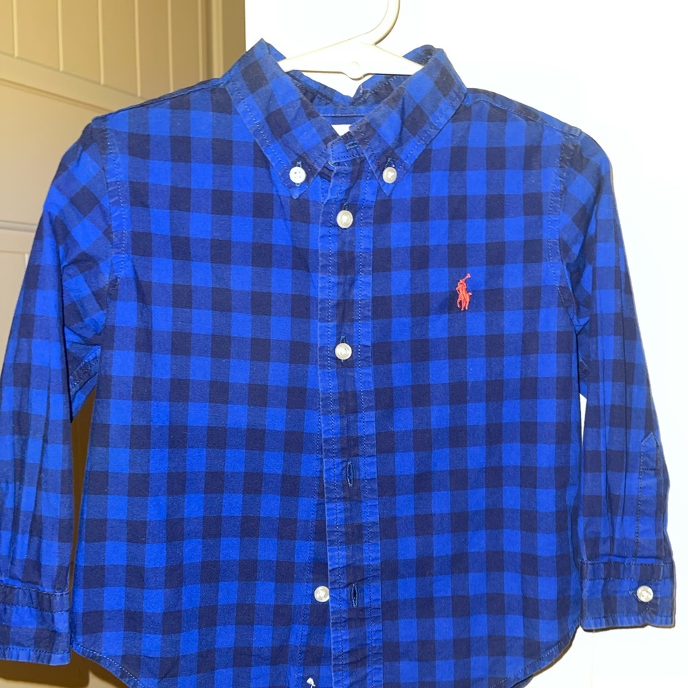 Polo Ralph Lauren toddler button up shirt